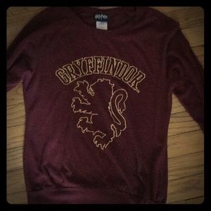 Harry Potter gryffindor maroon sweater